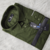 Export quality fancy cotton fabrics solid colour Shirt