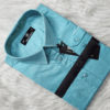 Export quality fancy cotton fabrics solid colour Shirt