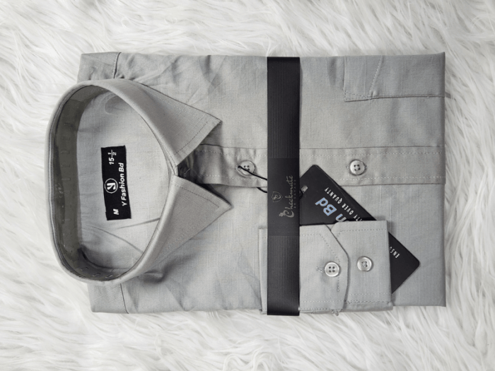 Export quality fancy cotton fabrics solid colour Shirt