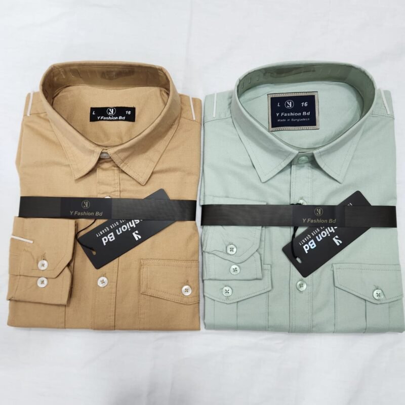 Solid Shirt Combo Offer 2PC